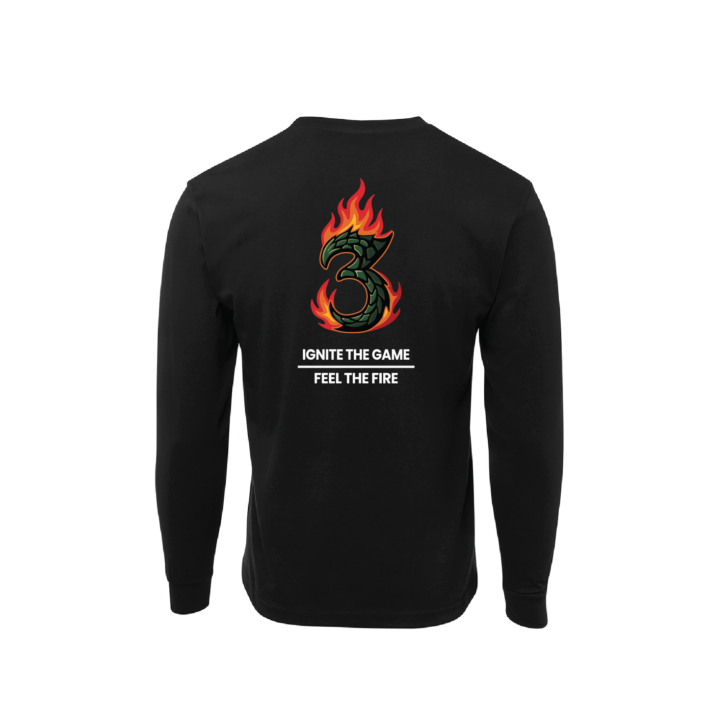 GREENACRES FIERY 3's TEE #2 LONG SLEEVE (AP250590)