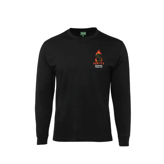 GREENACRES FIERY 3's TEE #2 LONG SLEEVE (AP250590)