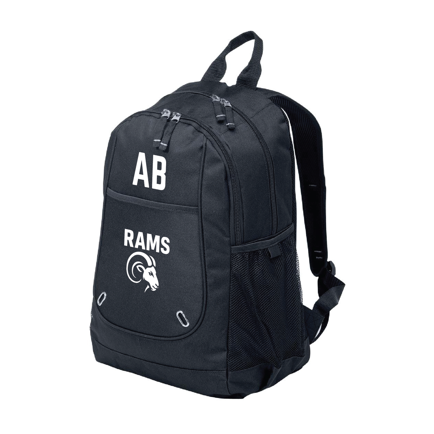 RAMS BACK PACK WITH PLAYER INITIALS (AP250355)