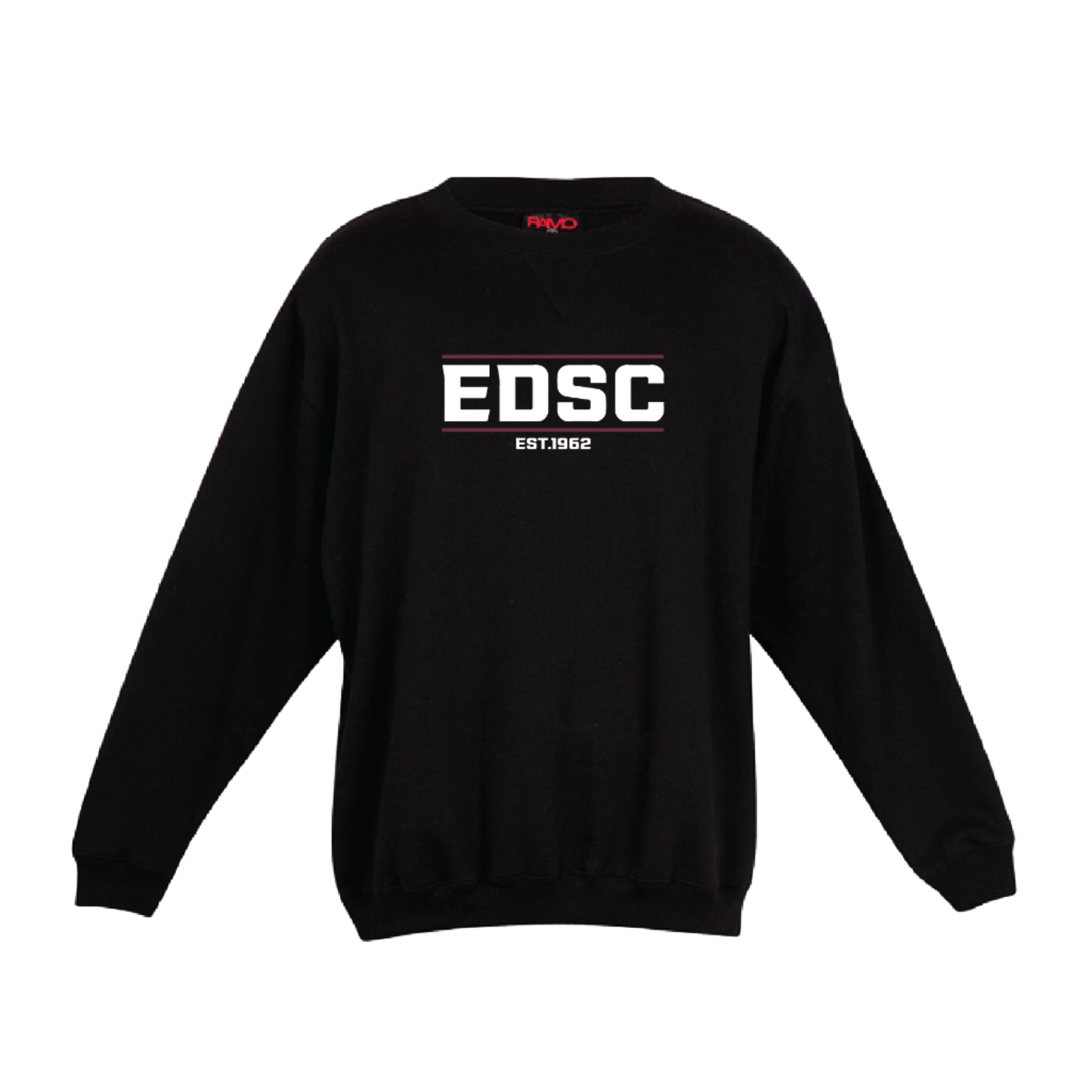 EDSC CREW NECK JUMPER - LOGO TEXT EDSC (AP240272)