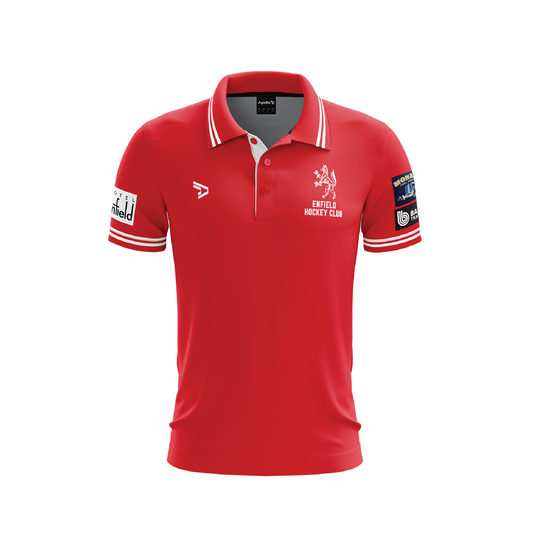 ENFIELD HOCKEY CLUB POLO - RED (AP250436)