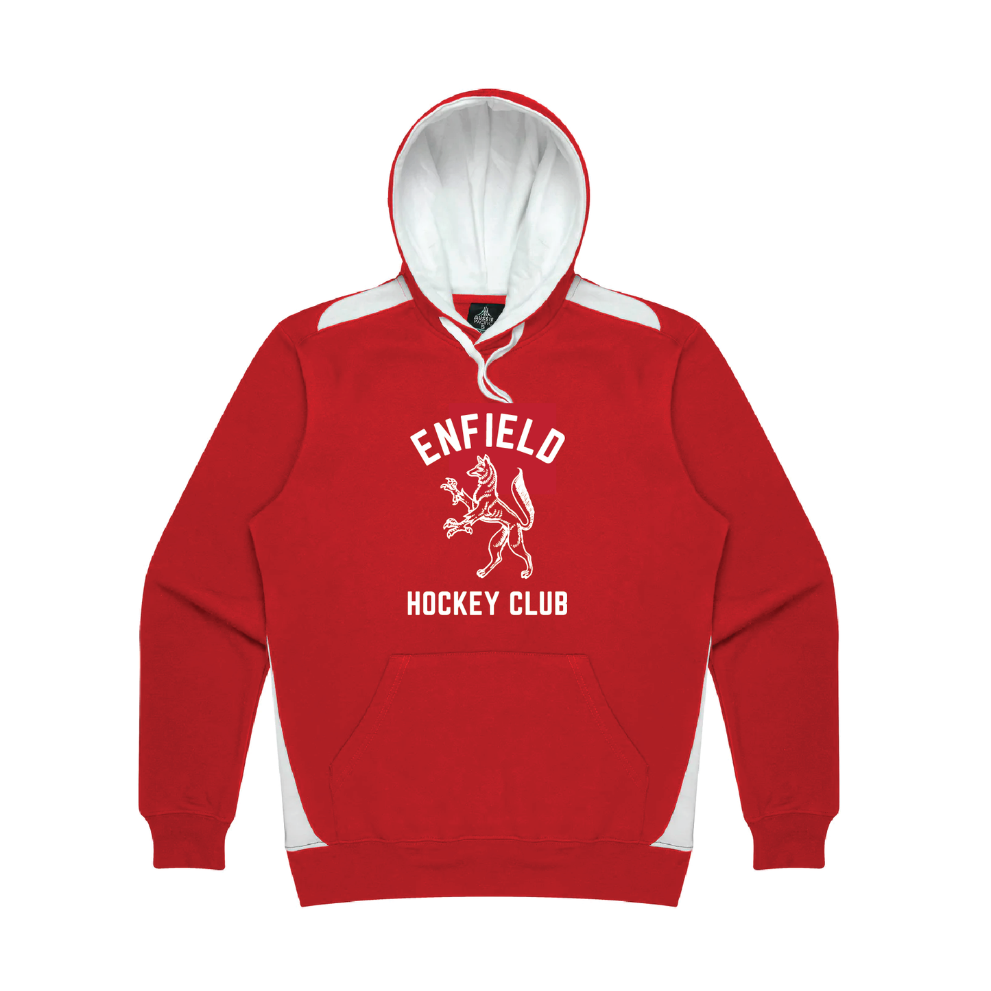 ENFIELD HOCKEY CLUB HOODIE - RED & WHITE (AP250308)