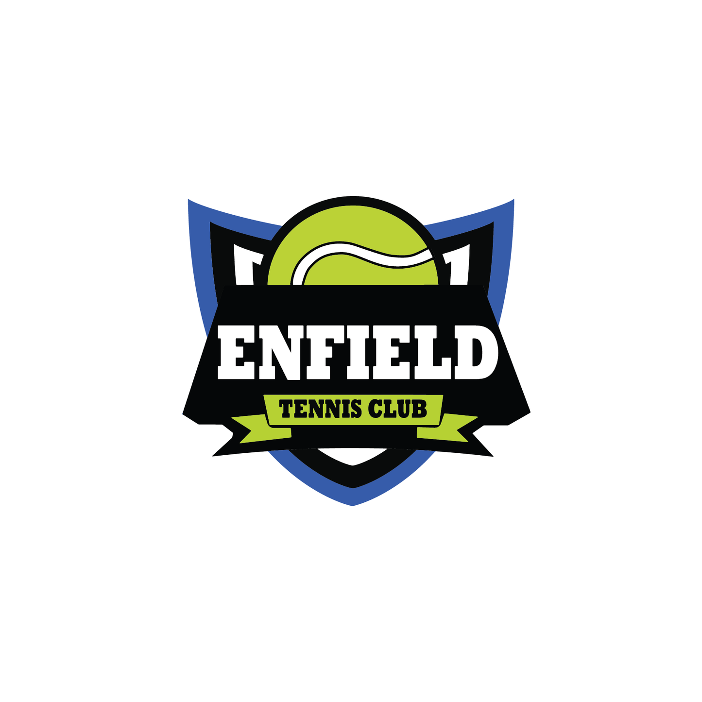 ENFIELD TENNIS CLUB VISOR - WHITE