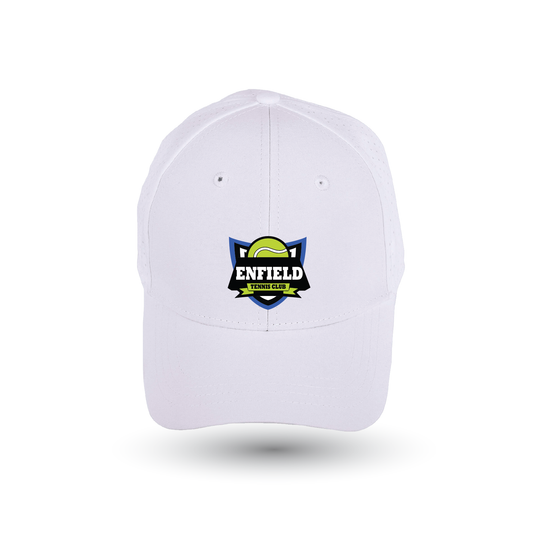 ENFIELD TENNIS CLUB CAP - WHITE