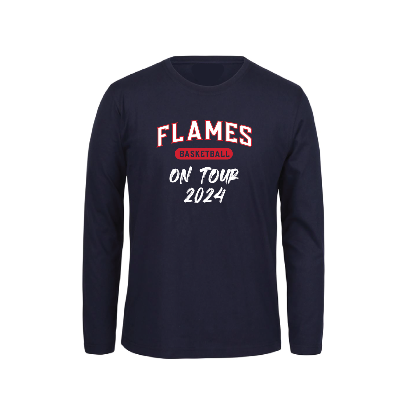 NORWOOD FLAMES BEARCATS MID YEAR CARNIVAL 24 TOURNAMENT TEE LS