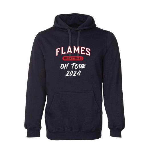 NORWOOD FLAMES ON TOUR 2024 HOODED SWEAT (FRONT PRINT ONLY)