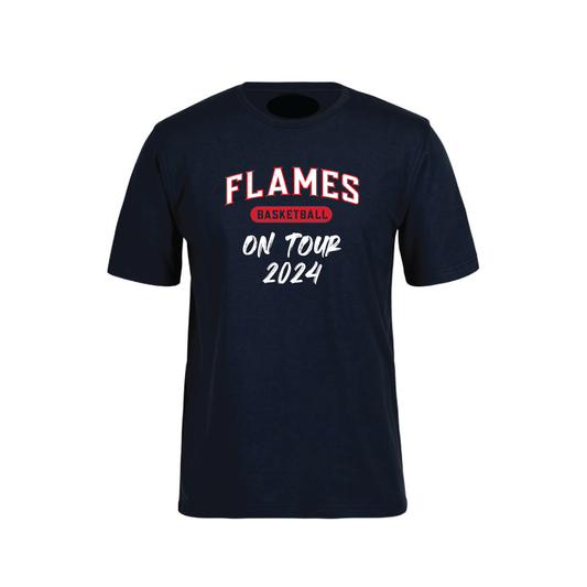 NORWOOD FLAMES TOURNAMENT SHORT SLEEVE TEE (FRONT PRINT ONLY)