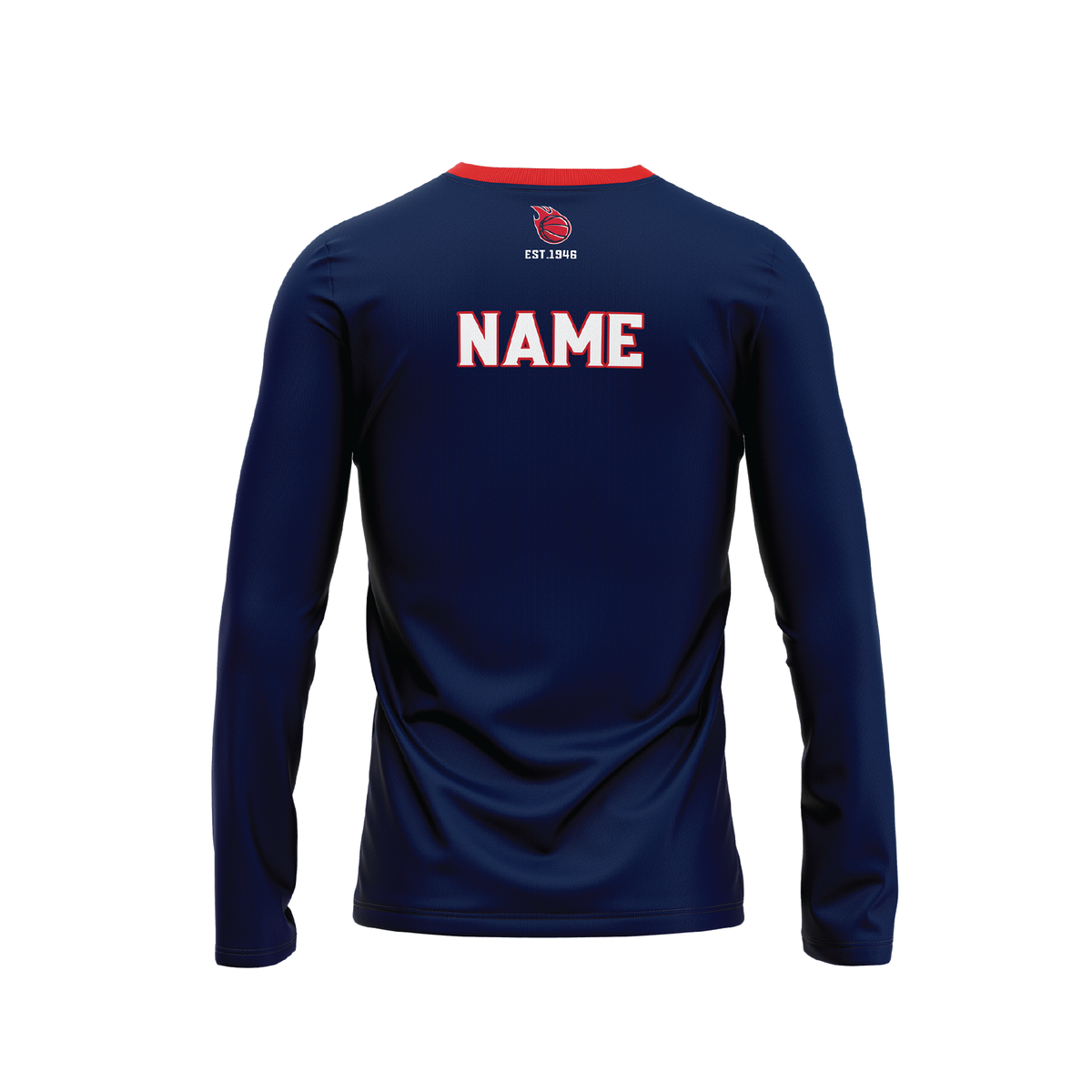 NORWOOD FLAMES 2026 NEW SUPPORTER WARM UP TEE LONG SLEEVE (AP260386)