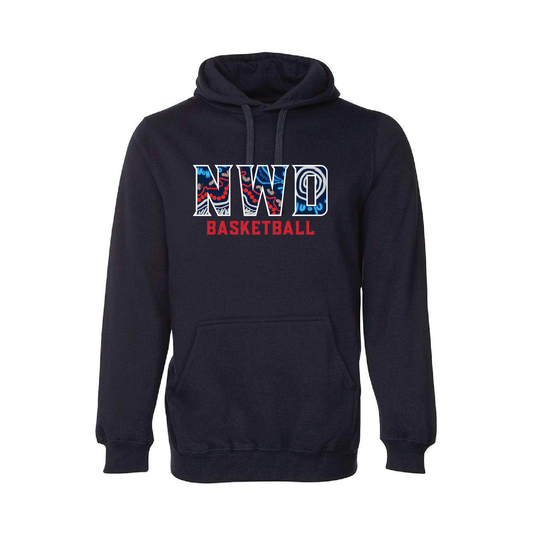 Norwood Flames - Indigenous Round Hooded Sweat Navy (AP250284)