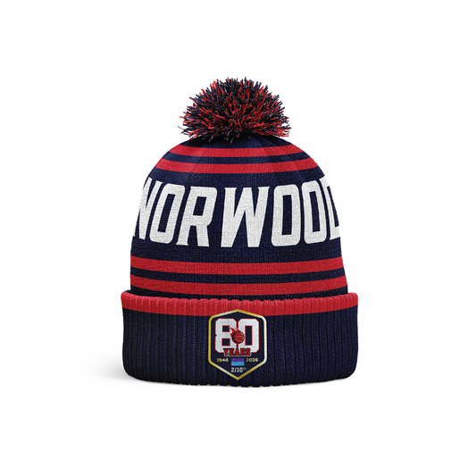 NORWOOD FLAMES  80th ANNIVERSARY   Club Knit Beanie