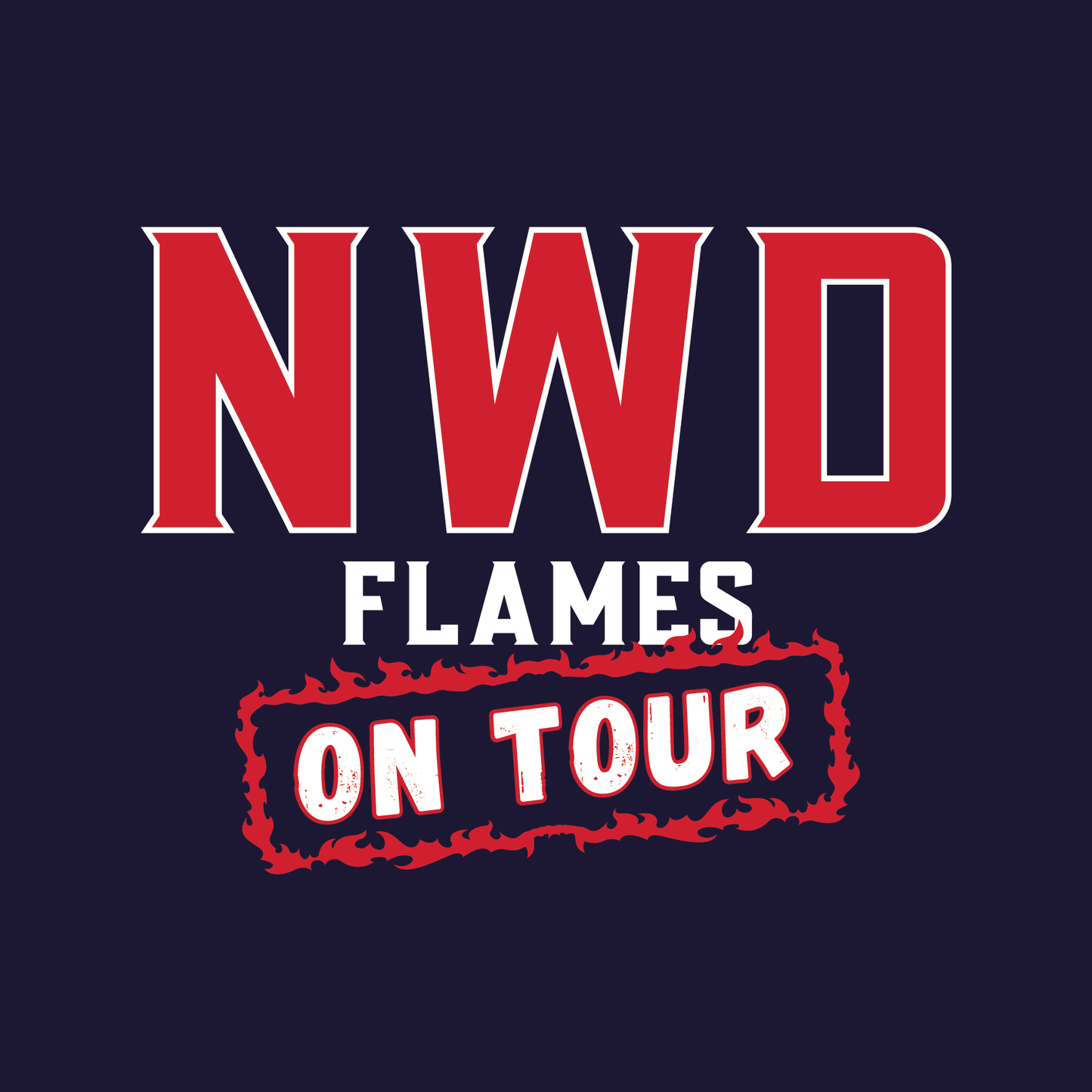 NORWOOD FLAMES NUNAWADING 2026 ON TOUR TEE SHORT SLEEVE (AP260151)