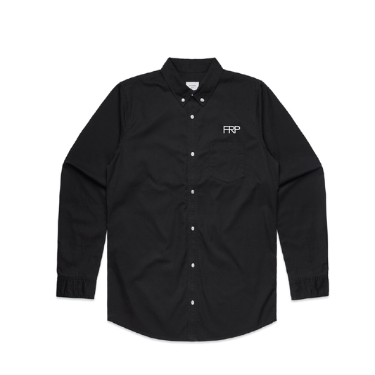 FRP OXFORD SHIRT - LONG SLEEVE BLACK - MENS