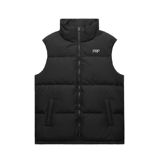 FRP PUFFER VEST - BLACK - MENS