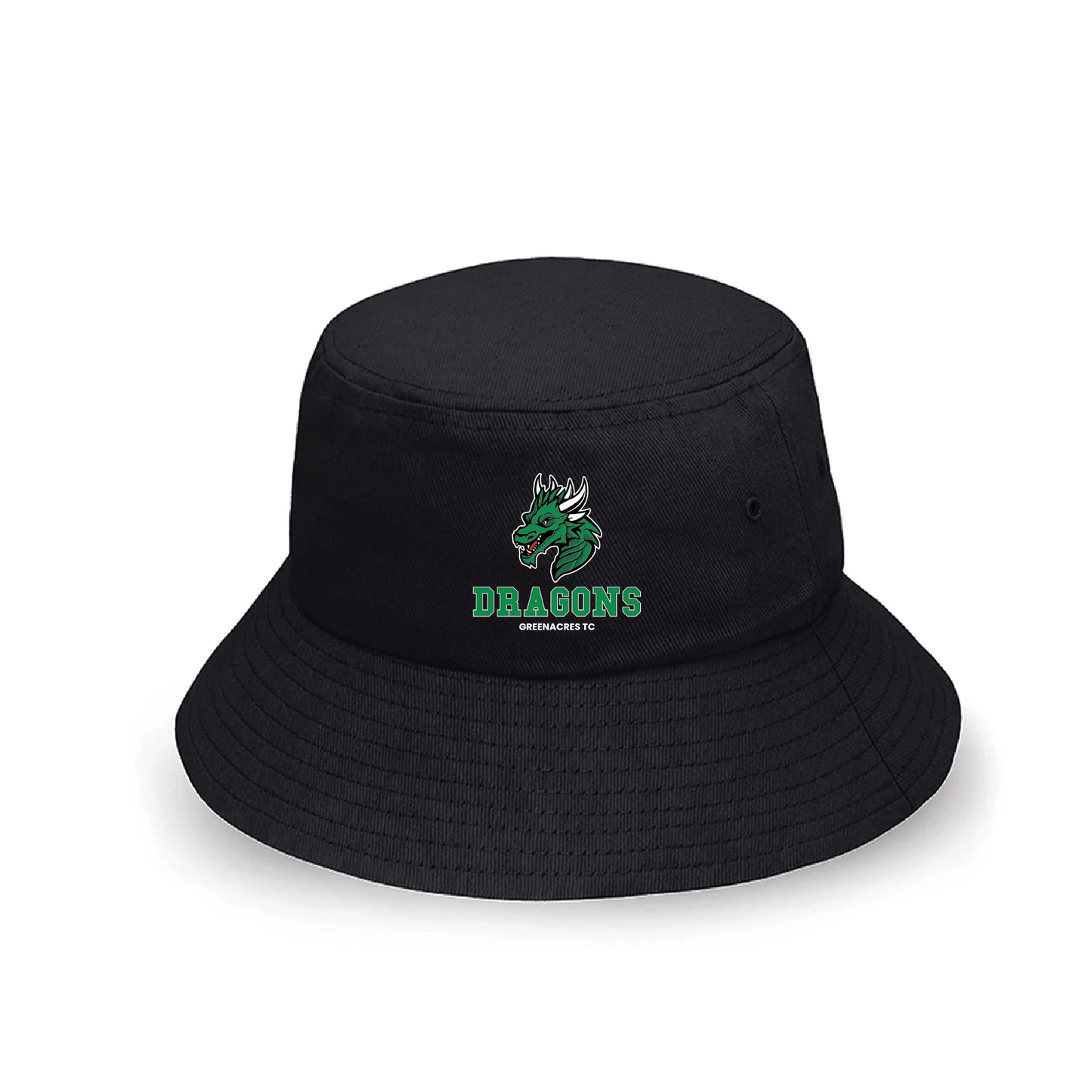 GREENACRES TENNIS CLUB BUCKET HAT BLACK (AP240470)