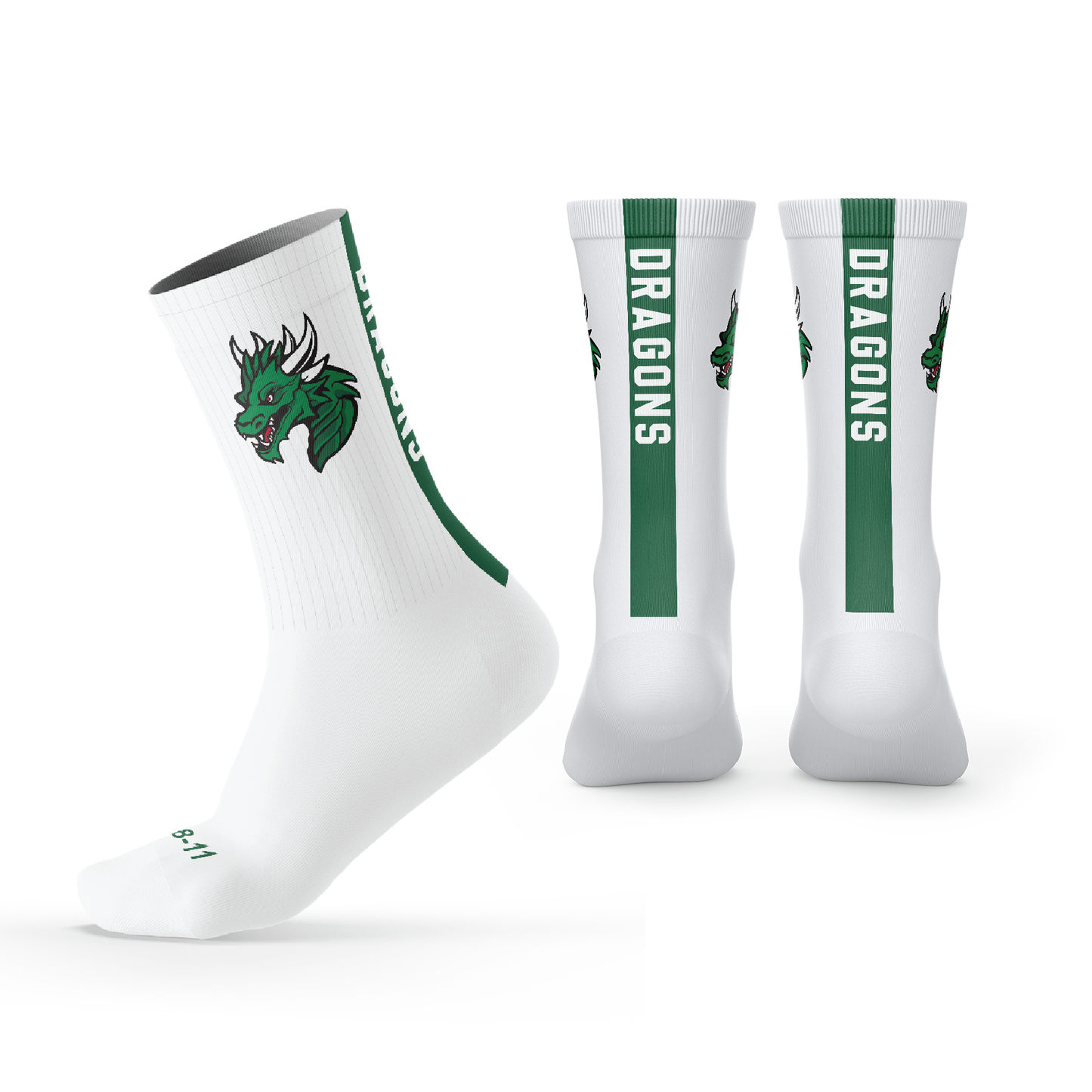 GREENACRES TENNIS CLUB SOCKS WHITE (AP240482)