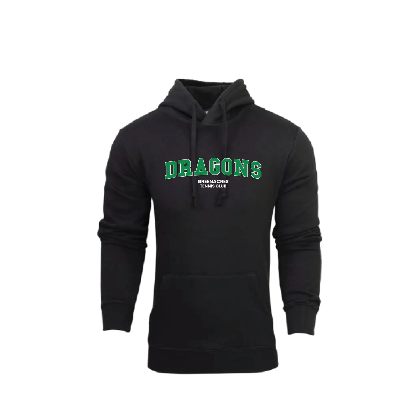 GREENACRES TENNIS CLUB COLLEGIATE HOODIE With BACK Name (AP240477)