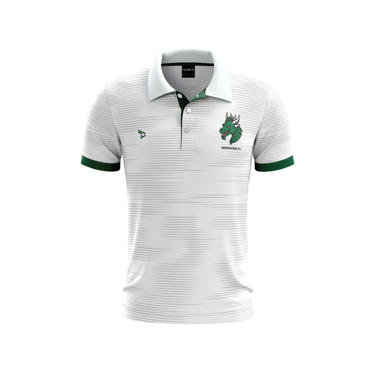 GREENACRES TENNIS CLUB - WOMENS WHITE POLO (AP240458)