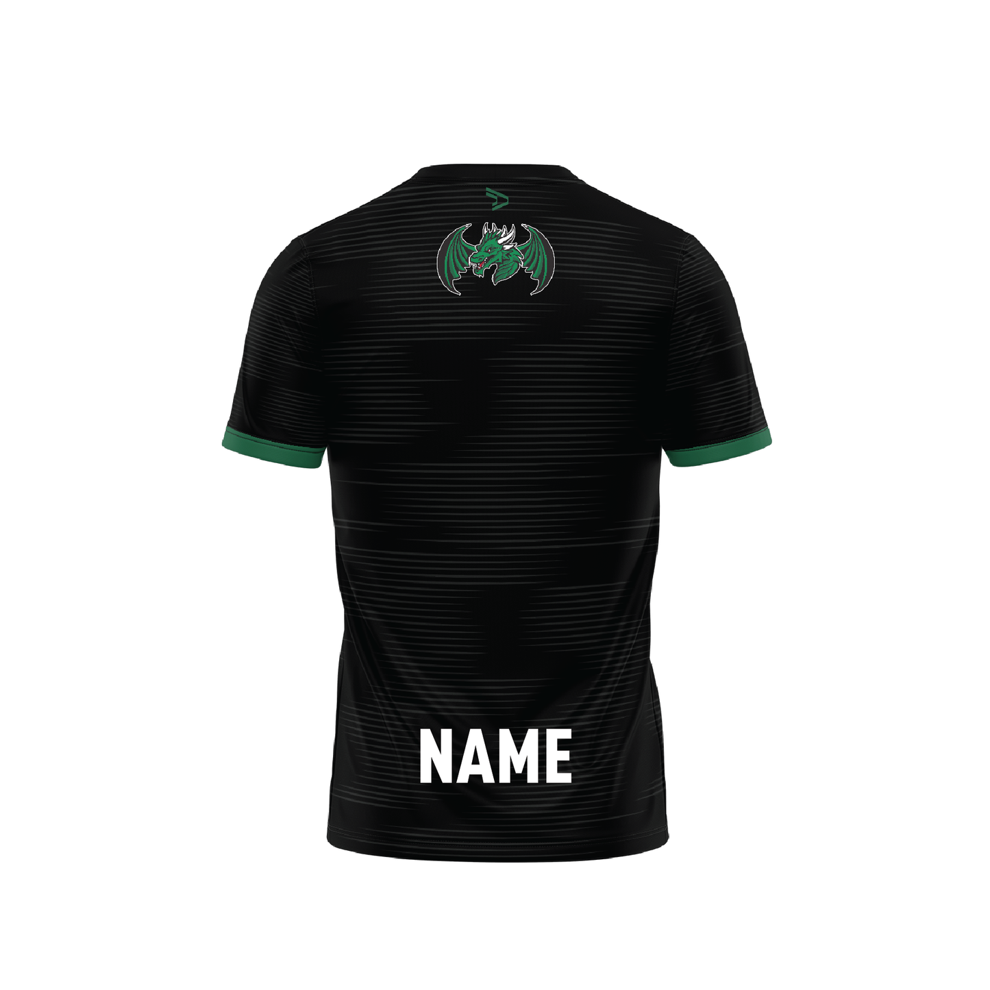 GREENACRES TENNIS CLUB - PLAYING TEE BLACK YOUTH MENS (AP240459)