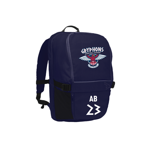 GRYPHONS BASKETBALL BACK PACK WITH NUMBER & INITIALS (AP250562)