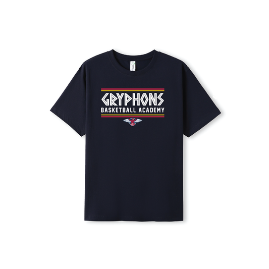 GRYPHONS BASKETBALL TEE NAVY (AP250566)