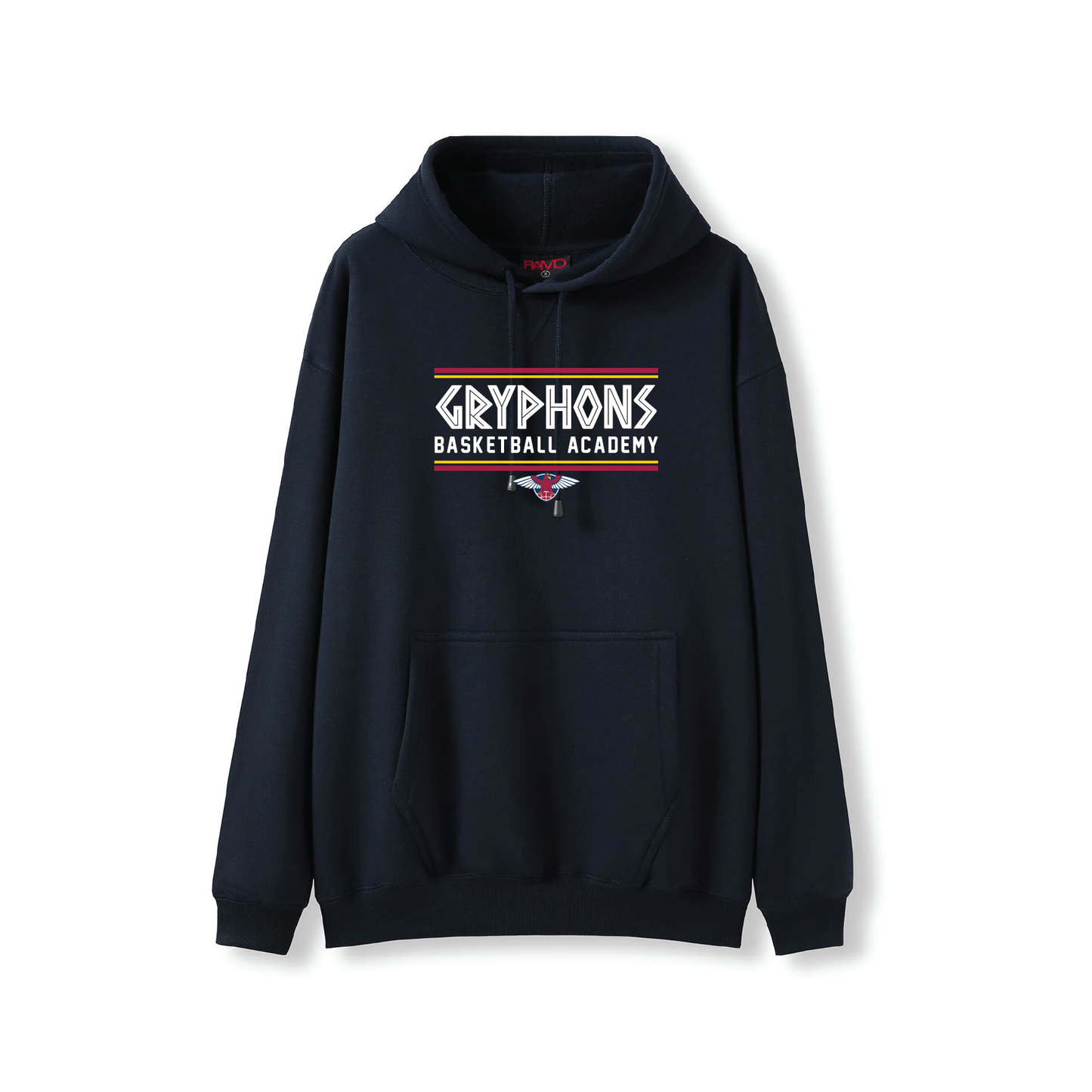 GRYPHONS BASKETBALL HOODIE NAVY (AP250568)