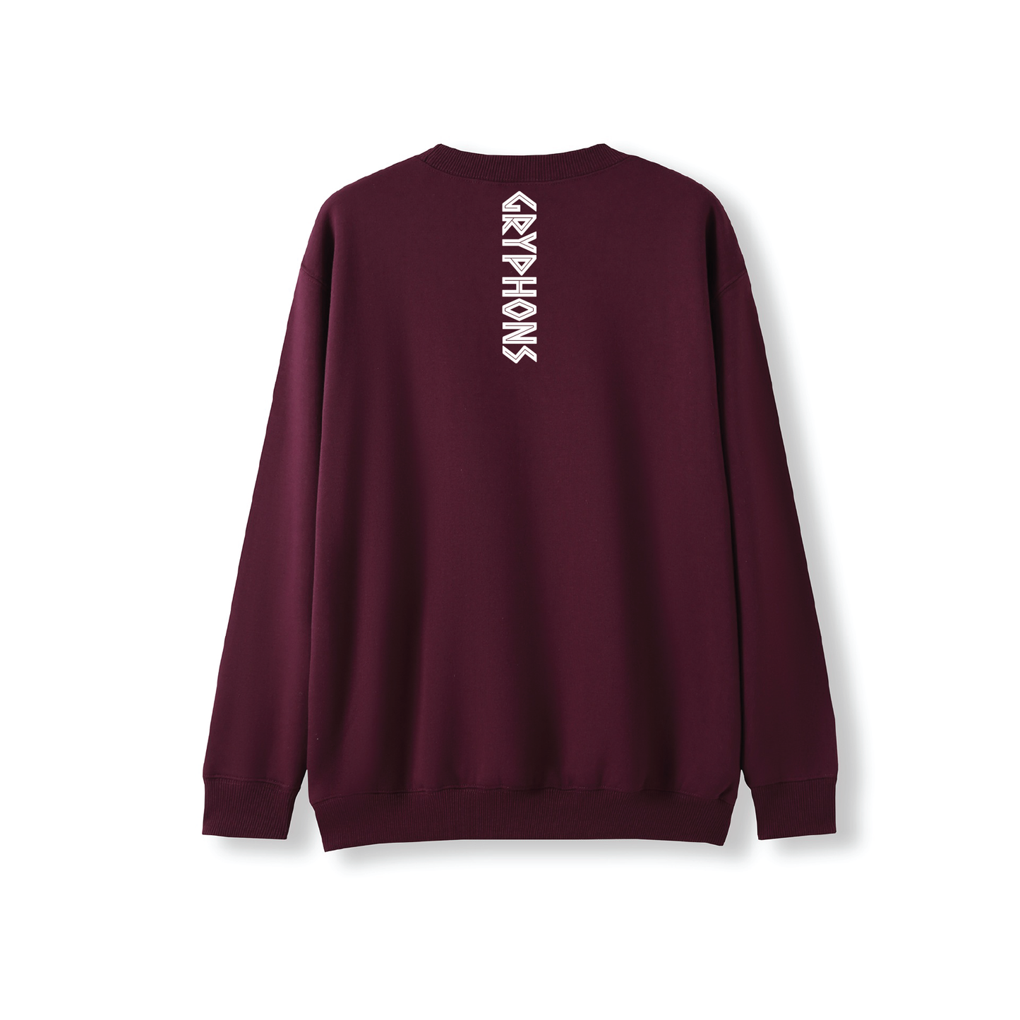 GRYPHONS BASKETBALL CREW NECK JUMPER MAROON (AP250571)