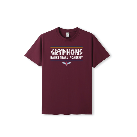 GRYPHONS BASKETBALL TEE MAROON (AP250565)