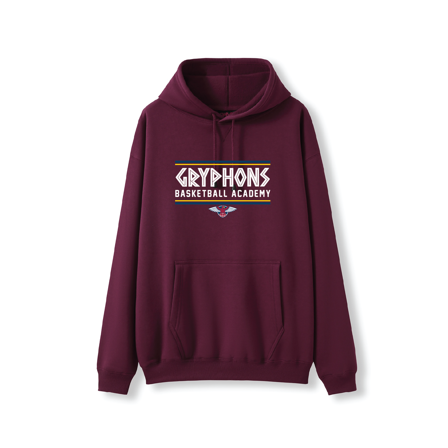 GRYPHONS BASKETBALL HOODIE MAROON (AP250569)