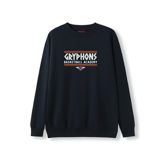 GRYPHONS BASKETBALL CREW NECK JUMPER NAVY (AP250570)