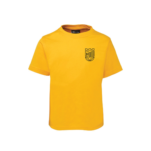 HIGHGATE SCHOOL SPORTS DAY TEE - YELLOW (AP250464)