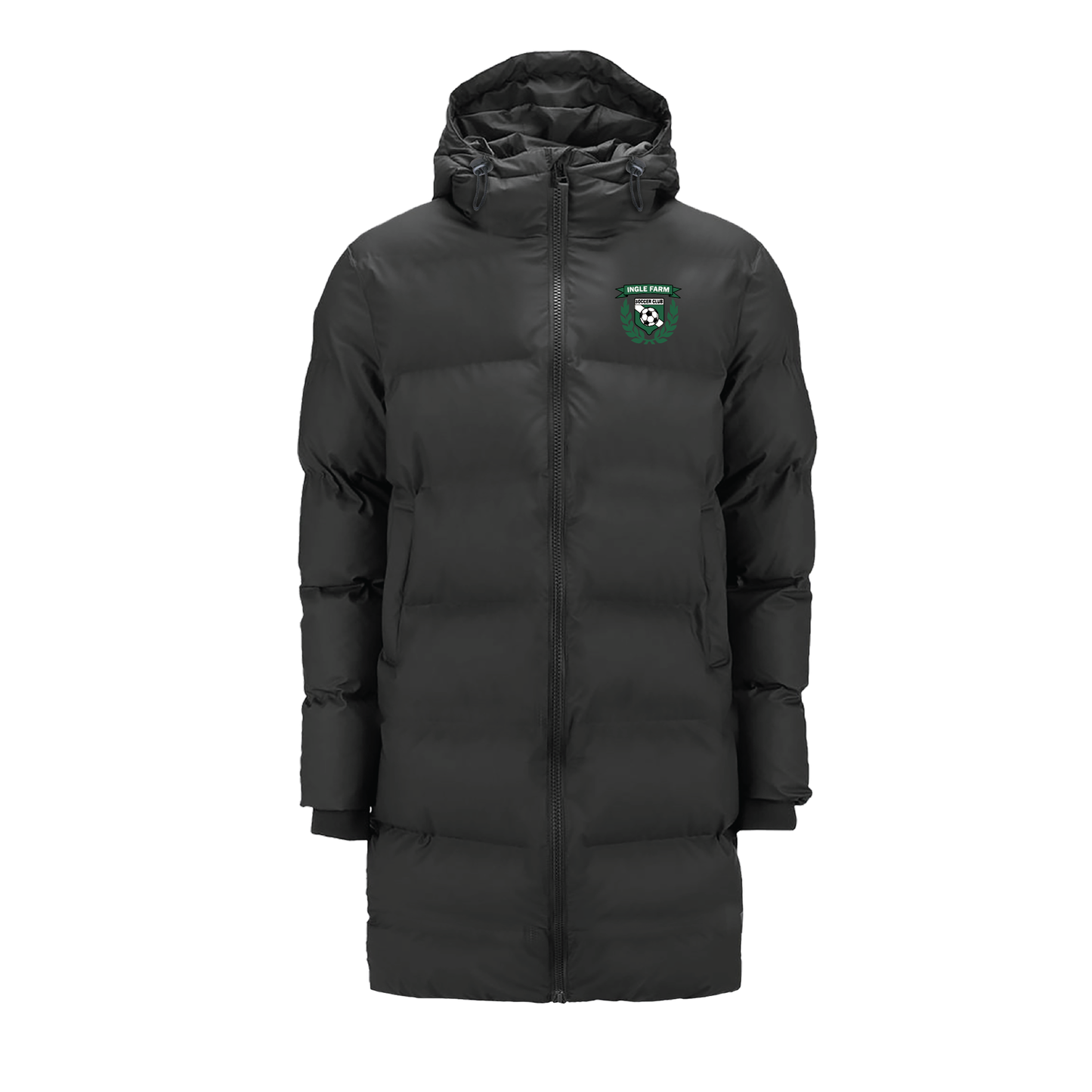INGLE FARM SOCCER CLUB PUFFER JACKET (ALLOW 1-2 WEEKS FOR DELIVERY)