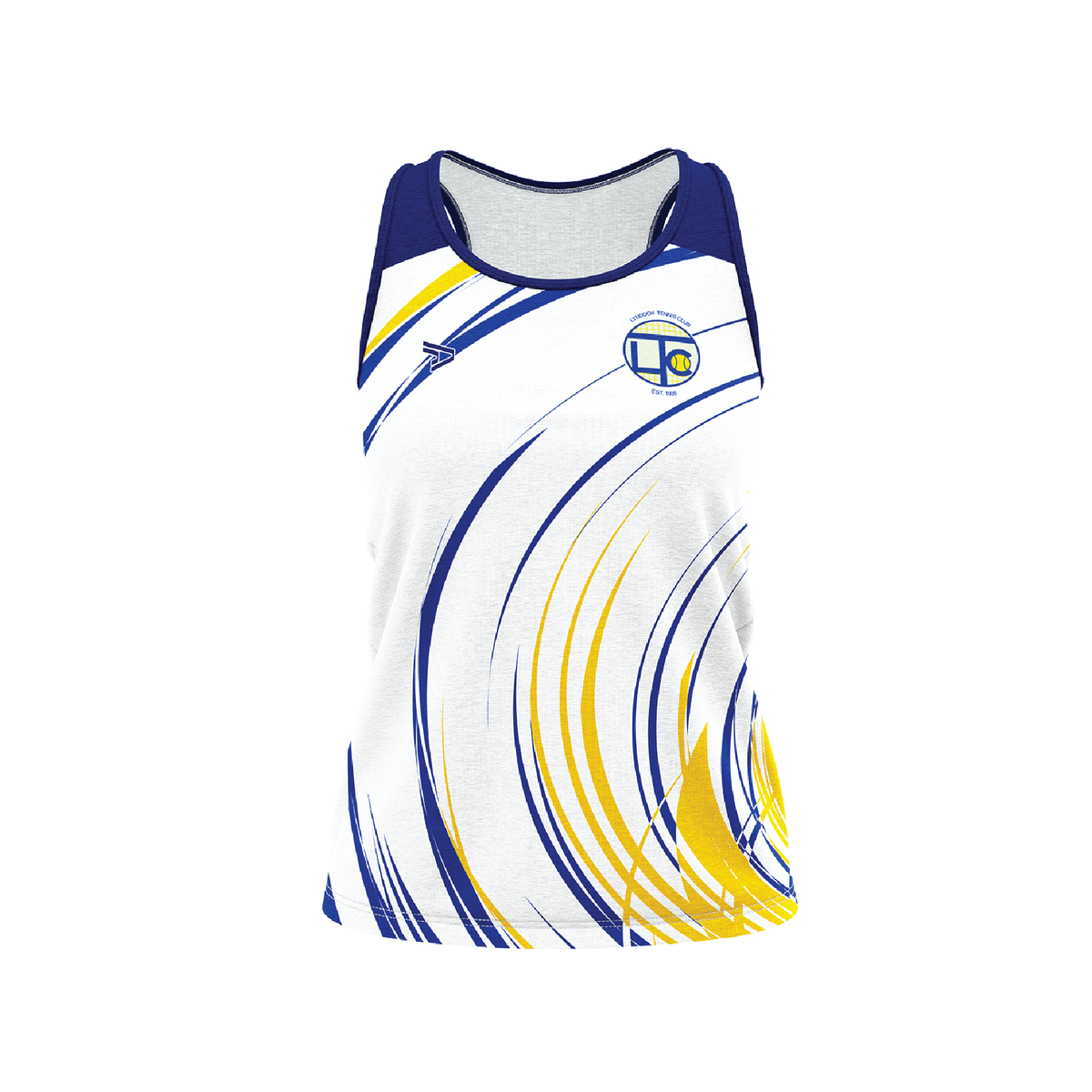 LYNDOCH TENNIS CLUB SUBLIMATED SINGLET WOMENS (AP250609)