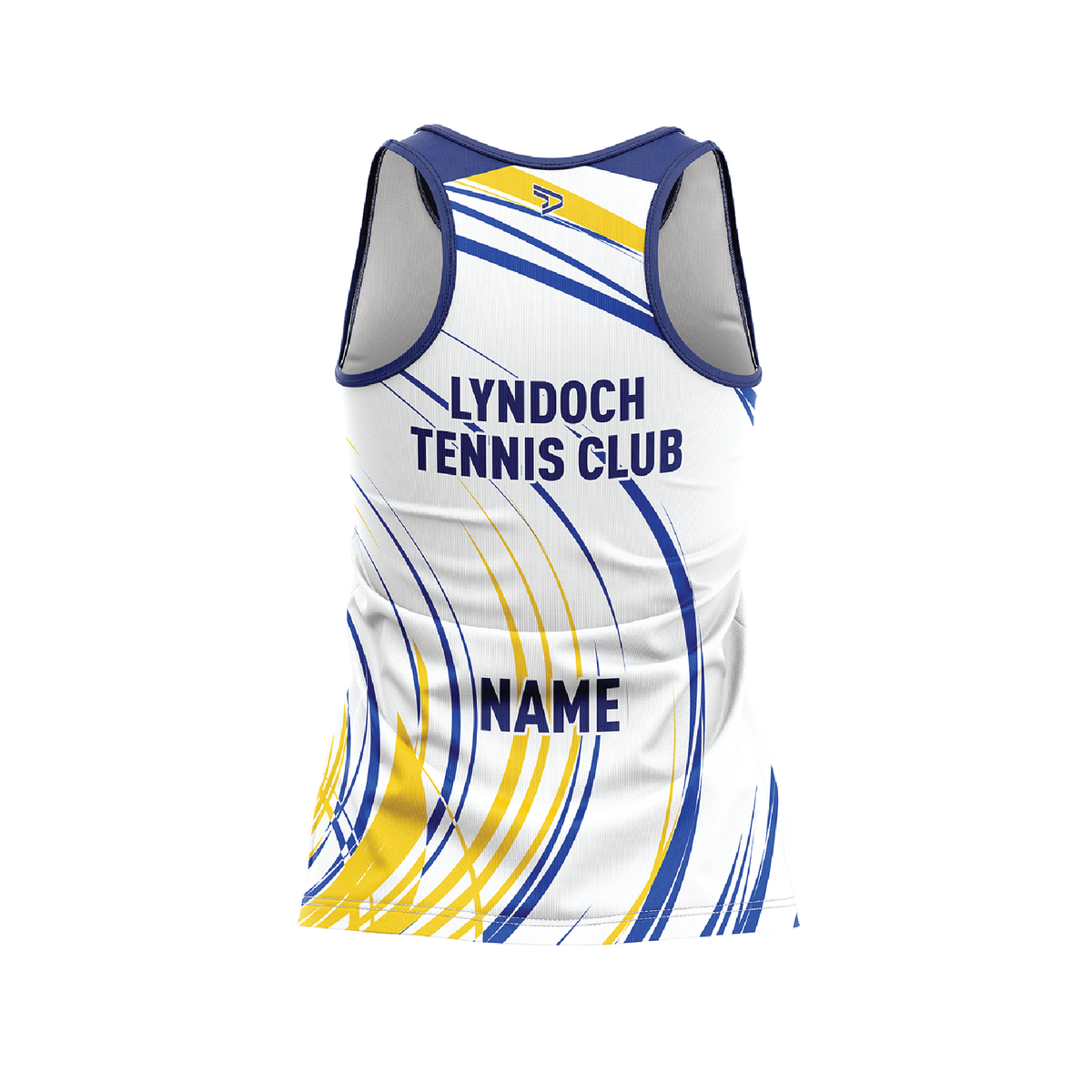LYNDOCH TENNIS CLUB SUBLIMATED SINGLET WOMENS (AP250609)