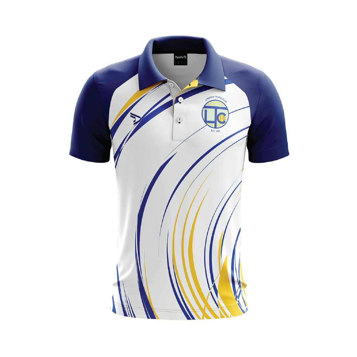 LYNDOCH TENNIS CLUB SUBLIMATED POLO WITH NAME (AP250606)