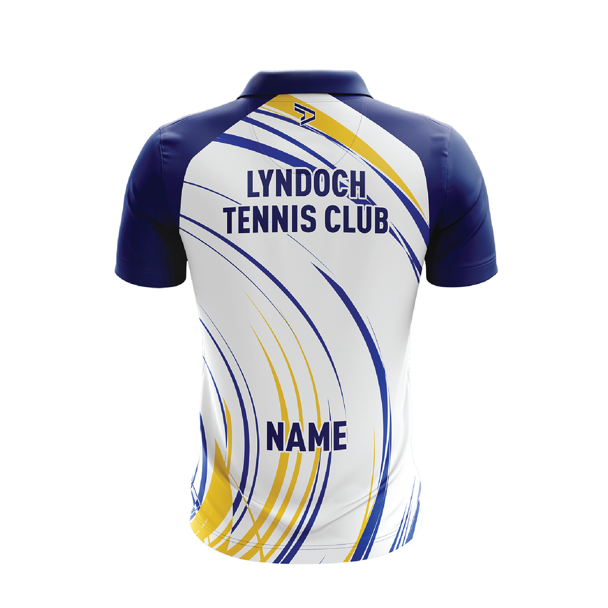 LYNDOCH TENNIS CLUB SUBLIMATED POLO WITH NAME (AP250606)