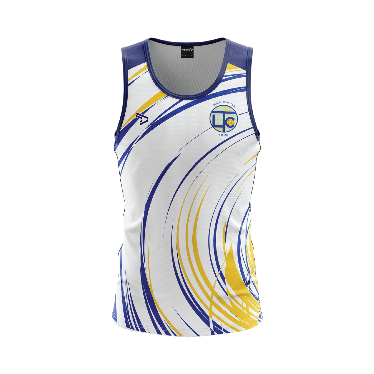 LYNDOCH TENNIS CLUB SUBLIMATED SINGLET MENS (AP250608)