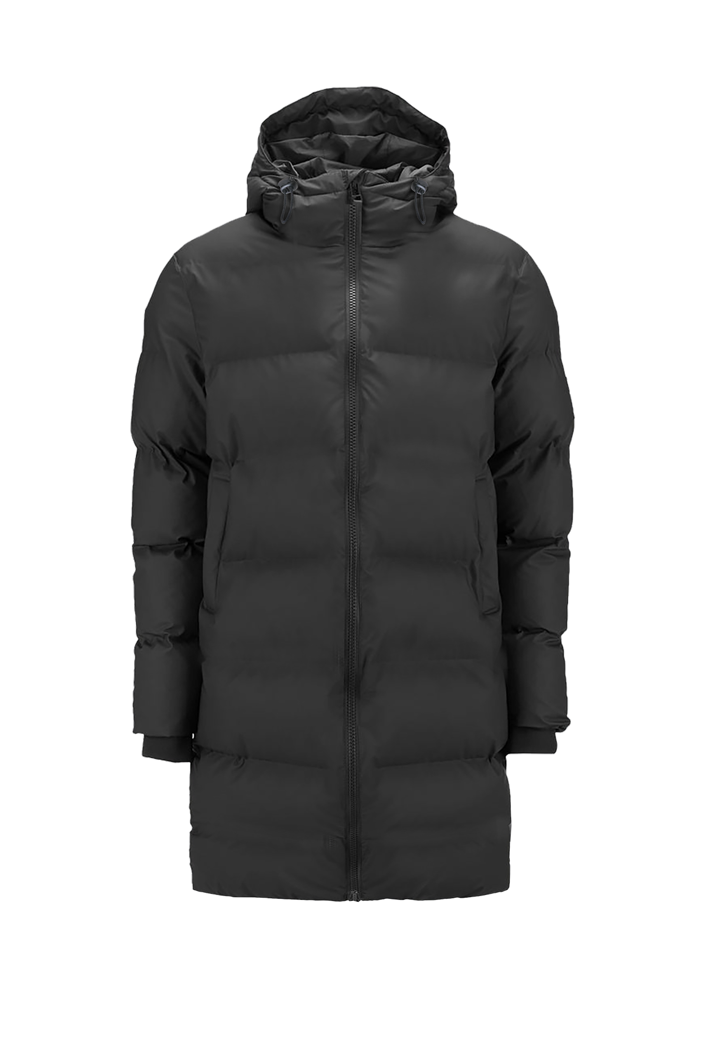 APELLE LONG LENGTH PUFFER JACKET - BLACK – Apelle