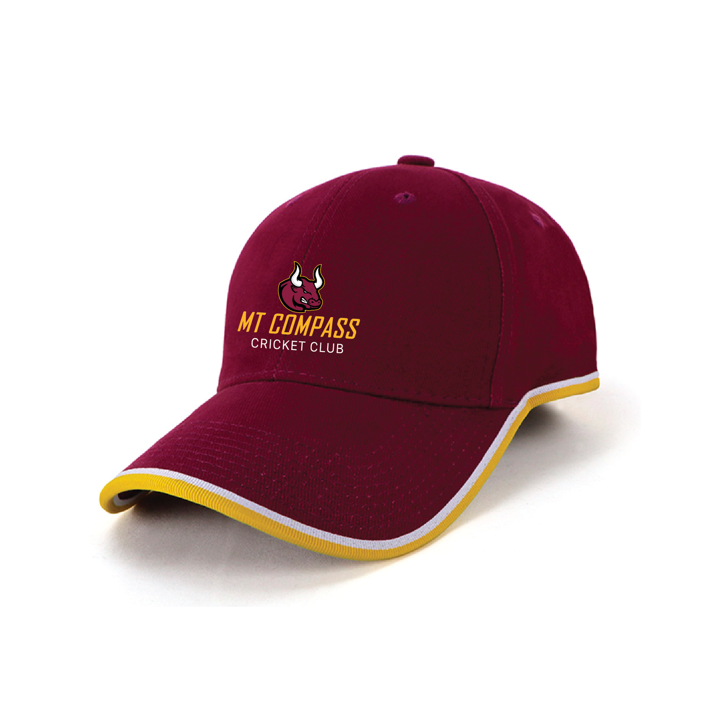 Mount Compass Cricket Club Cap Curve Peak Adjustable (AP230390)