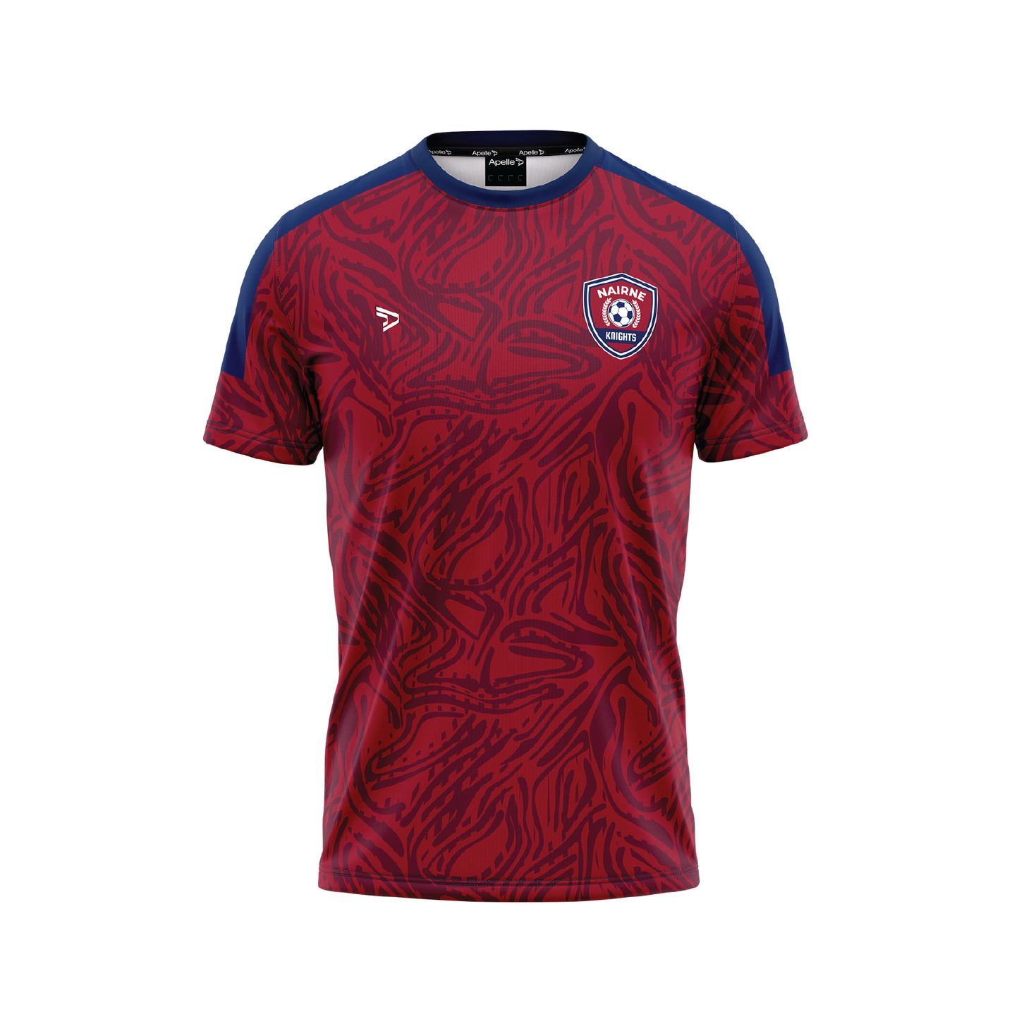 NAIRNE KNIGHTS SC TRAINING TOP WITH BACK NAME (AP260138)