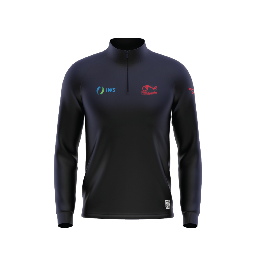 METRO DEVELOPMENT - 1/4 Zip Long Sleeve Top