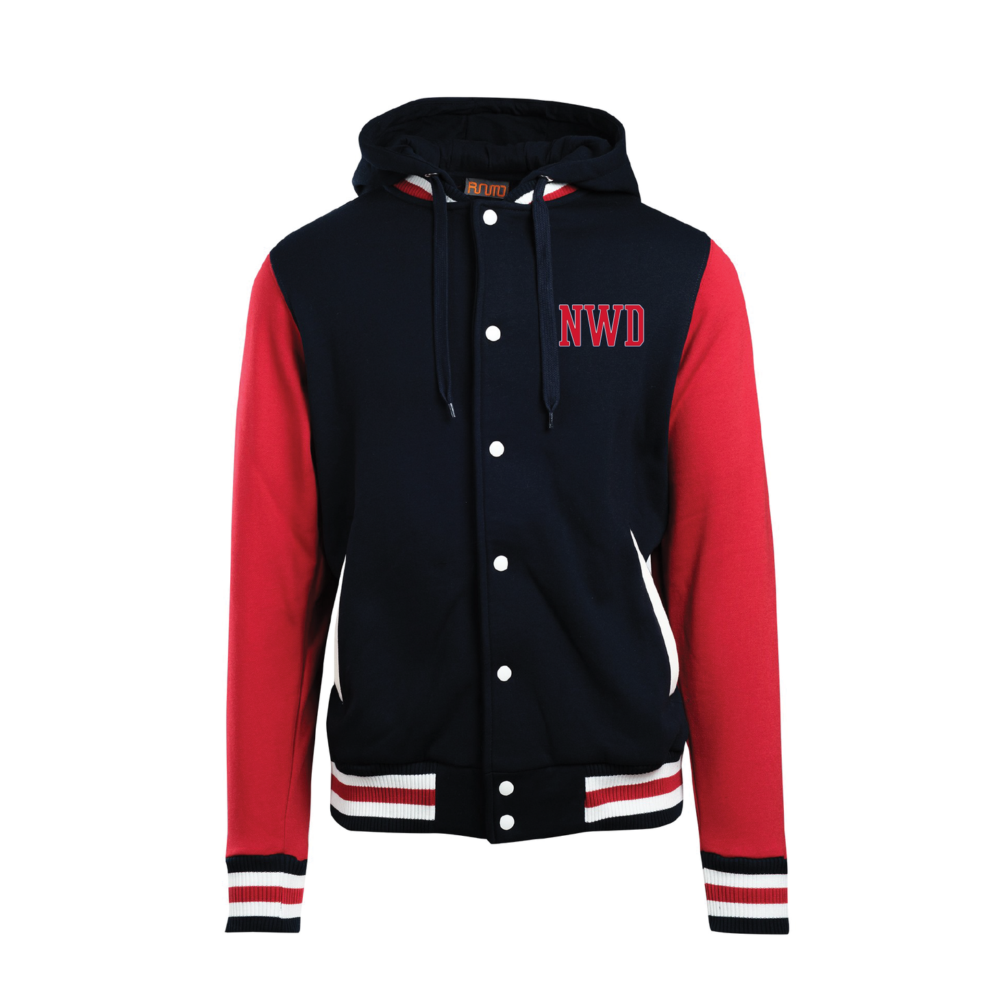 NORWOOD FLAMES VARSITY JACKET (AP240297) PLEASE ALLOW 2-3 WEEKS DEL TIME