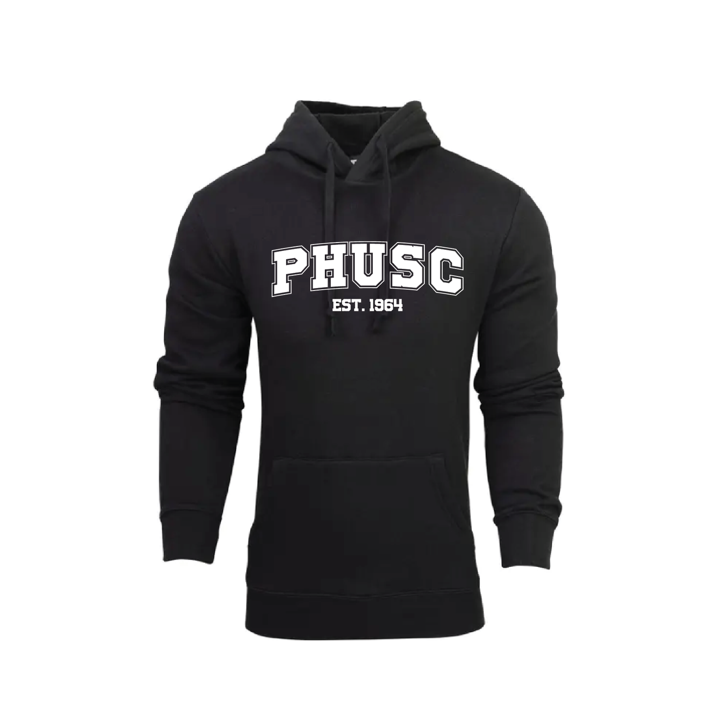 PARA HILLS UTD SC HOODED SWEAT PHUSC LOGO BLACK (AP240346)