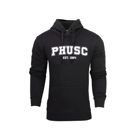 PARA HILLS UTD SC HOODED SWEAT PHUSC LOGO BLACK (AP240346)