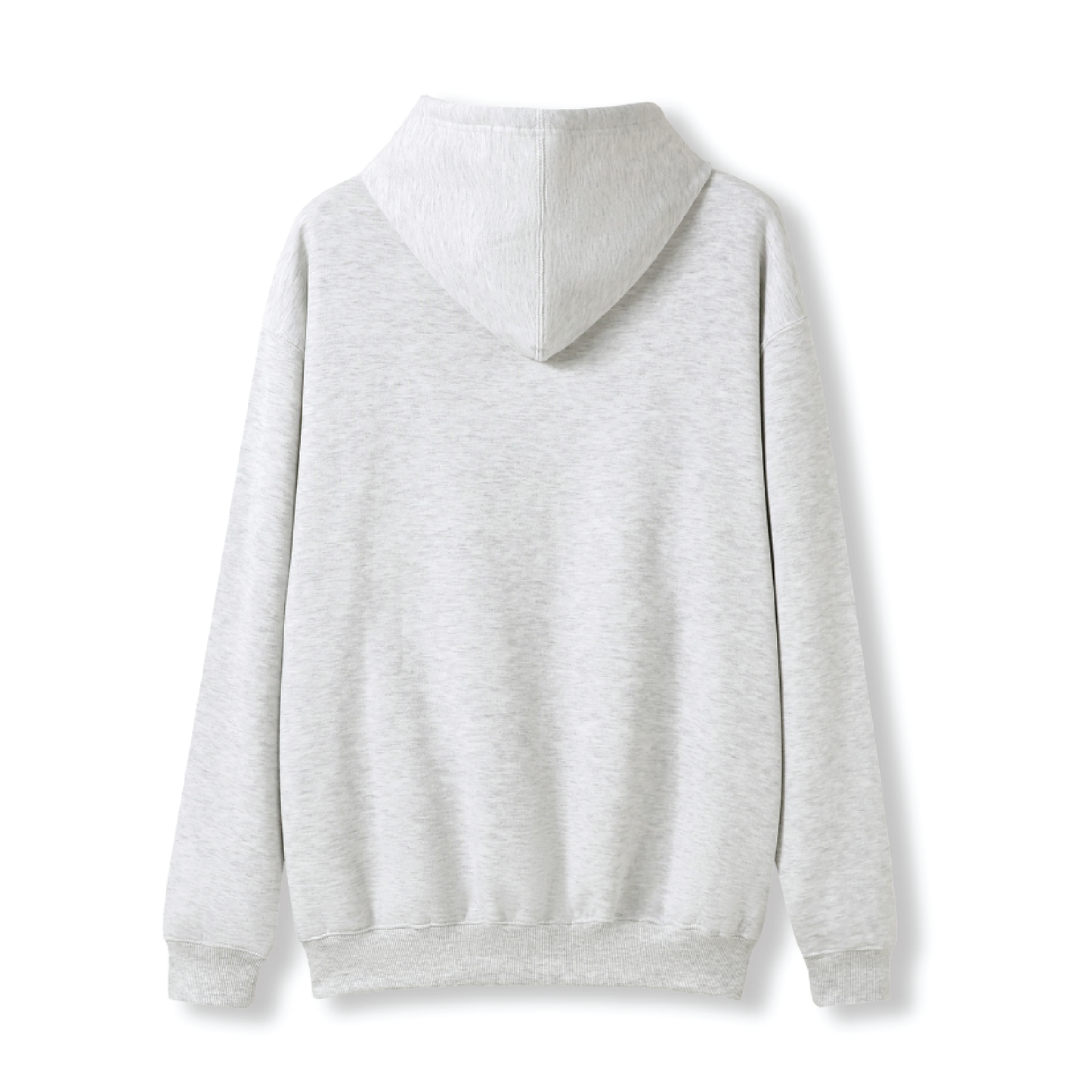 PARA HILLS UTD SC HOODED SWEAT - COLLEGIATE LOGO - SNOW MARLE (AP260050)