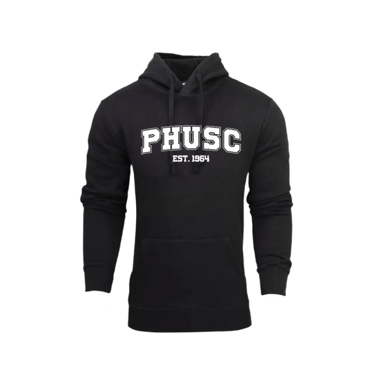 PARA HILLS UTD SC HOODED SWEAT PHUSC LOGO BLACK (AP240345)