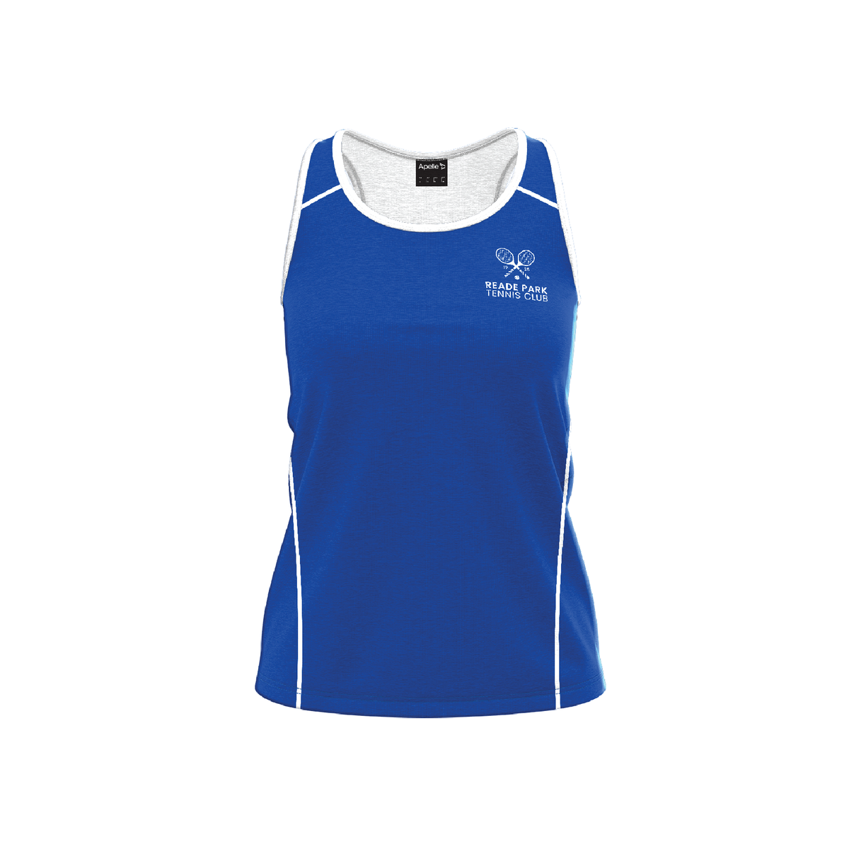 READE PARK LAWN TENNIS CLUB SINGLET WOMENS - ROYAL (AP240502)