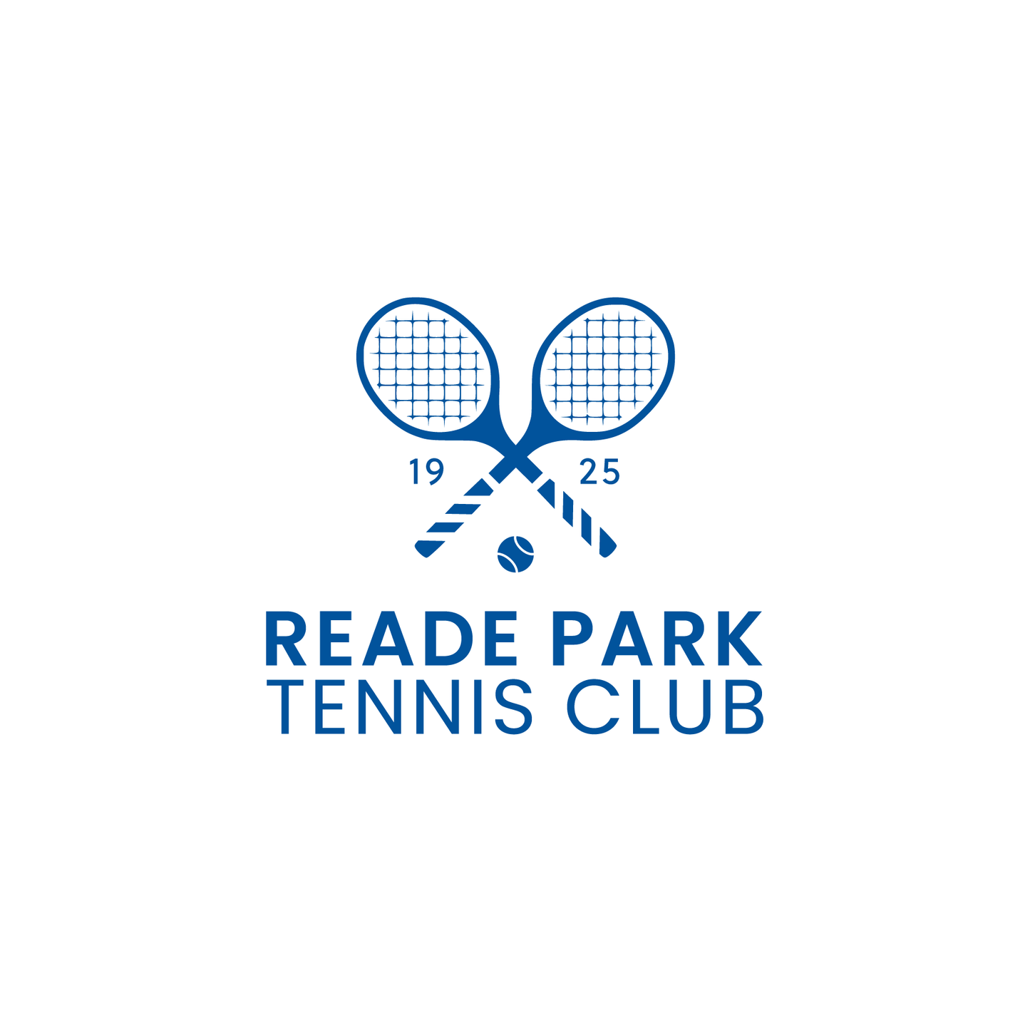 READE PARK LAWN TENNIS CLUB VISOR - ROYAL (AP240496)