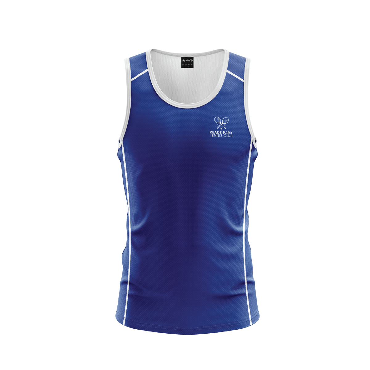 READE PARK LAWN TENNIS CLUB SINGLET MENS - ROYAL (AP240501)