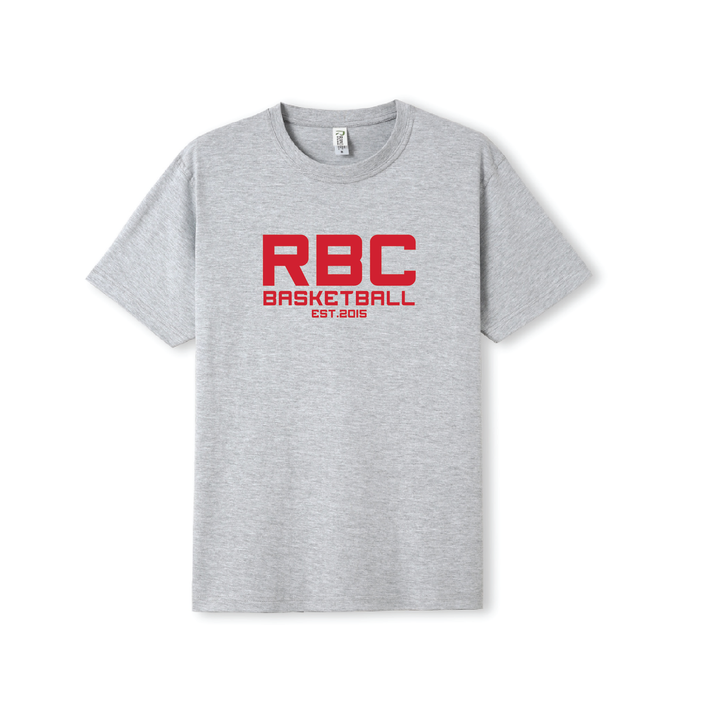 Rodman Basketball Club Tee With 3D Puff Logo Grey Marle (AP260147)