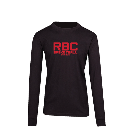 Rodman Basketball Club Tee With 3D Puff Logo Black Long Sleeve (AP260148)